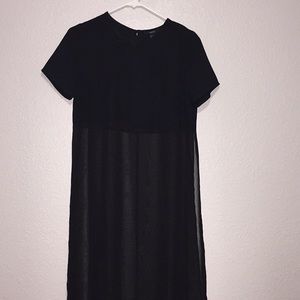 Long see through shirt